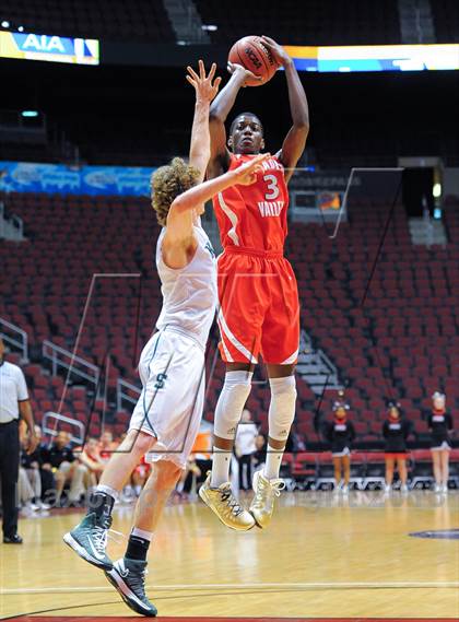 Thumbnail 2 in Paradise Valley @ Sunnyslope (AIA D2 Semifinals) photogallery.