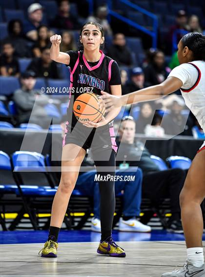 Thumbnail 3 in Santiago vs. Brentwood School (CIF SS DIV 1 Championship) photogallery.