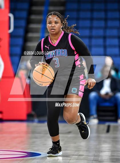 Thumbnail 2 in Santiago vs. Brentwood School (CIF SS DIV 1 Championship) photogallery.