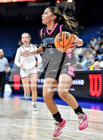 Thumbnail 1 in Santiago vs. Brentwood School (CIF SS DIV 1 Championship) photogallery.