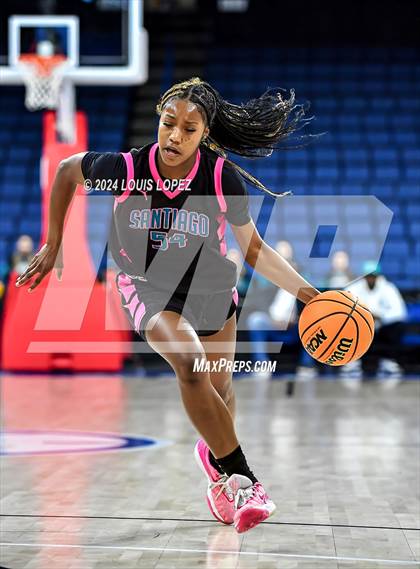 Thumbnail 3 in Santiago vs. Brentwood School (CIF SS DIV 1 Championship) photogallery.