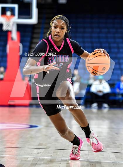 Thumbnail 1 in Santiago vs. Brentwood School (CIF SS DIV 1 Championship) photogallery.