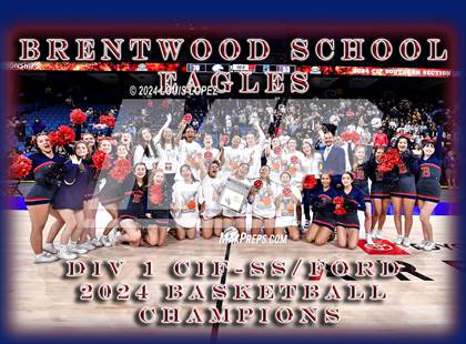 Thumbnail 2 in Santiago vs. Brentwood School (CIF SS DIV 1 Championship) photogallery.