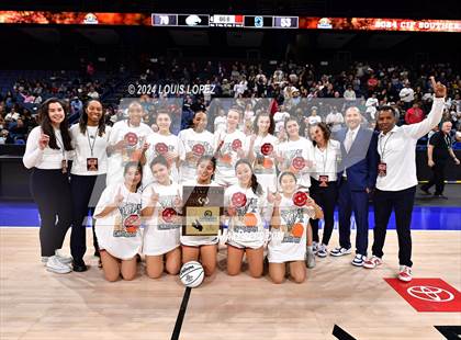 Thumbnail 1 in Santiago vs. Brentwood School (CIF SS DIV 1 Championship) photogallery.