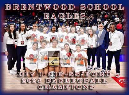 Thumbnail 1 in Santiago vs. Brentwood School (CIF SS DIV 1 Championship) photogallery.