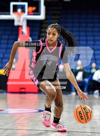 Thumbnail 2 in Santiago vs. Brentwood School (CIF SS DIV 1 Championship) photogallery.