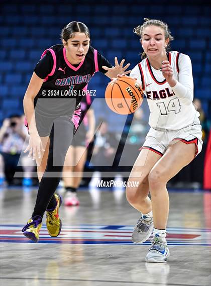 Thumbnail 2 in Santiago vs. Brentwood School (CIF SS DIV 1 Championship) photogallery.