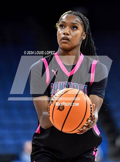 Thumbnail 2 in Santiago vs. Brentwood School (CIF SS DIV 1 Championship) photogallery.