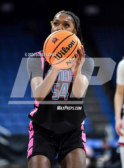 Thumbnail 2 in Santiago vs. Brentwood School (CIF SS DIV 1 Championship) photogallery.