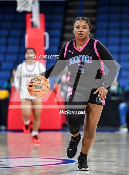 Thumbnail 1 in Santiago vs. Brentwood School (CIF SS DIV 1 Championship) photogallery.