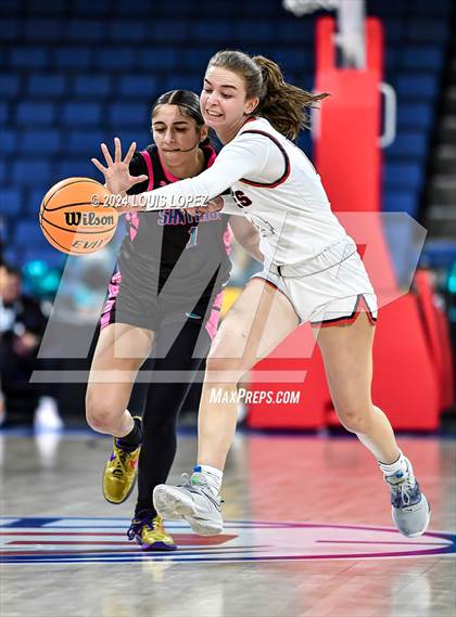Thumbnail 3 in Santiago vs. Brentwood School (CIF SS DIV 1 Championship) photogallery.