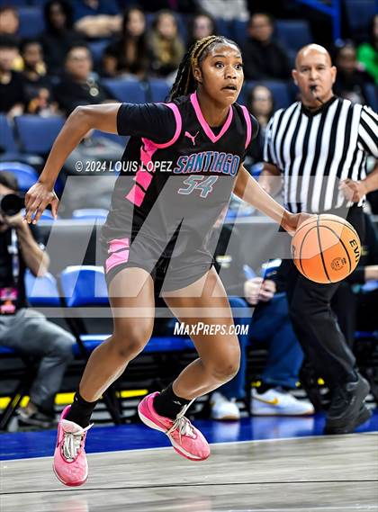 Thumbnail 2 in Santiago vs. Brentwood School (CIF SS DIV 1 Championship) photogallery.