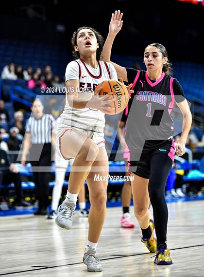 Thumbnail 3 in Santiago vs. Brentwood School (CIF SS DIV 1 Championship) photogallery.