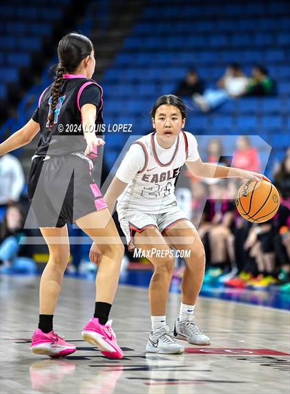 Thumbnail 2 in Santiago vs. Brentwood School (CIF SS DIV 1 Championship) photogallery.