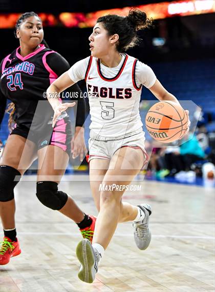 Thumbnail 2 in Santiago vs. Brentwood School (CIF SS DIV 1 Championship) photogallery.