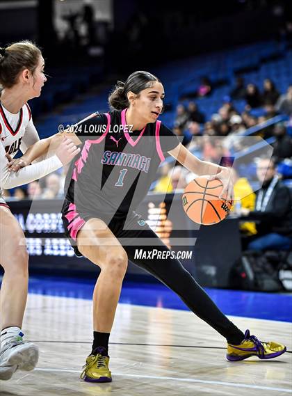 Thumbnail 1 in Santiago vs. Brentwood School (CIF SS DIV 1 Championship) photogallery.