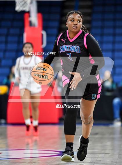 Thumbnail 2 in Santiago vs. Brentwood School (CIF SS DIV 1 Championship) photogallery.