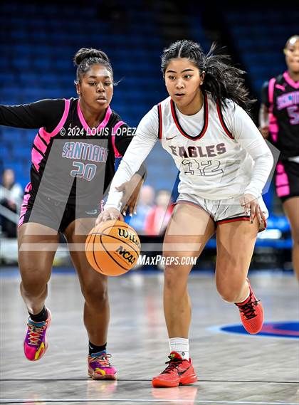 Thumbnail 2 in Santiago vs. Brentwood School (CIF SS DIV 1 Championship) photogallery.