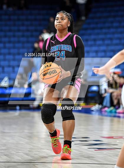 Thumbnail 2 in Santiago vs. Brentwood School (CIF SS DIV 1 Championship) photogallery.