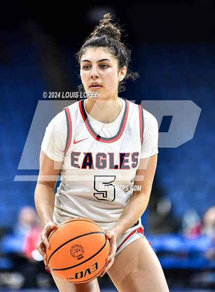 Thumbnail 2 in Santiago vs. Brentwood School (CIF SS DIV 1 Championship) photogallery.