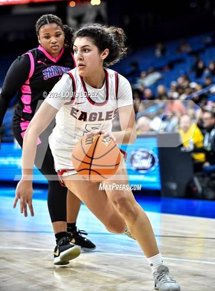 Thumbnail 2 in Santiago vs. Brentwood School (CIF SS DIV 1 Championship) photogallery.