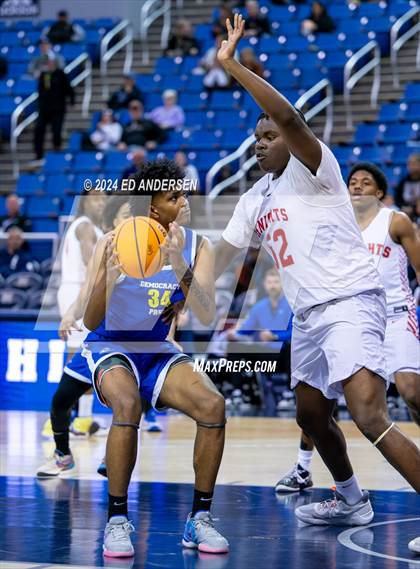 Thumbnail 2 in Democracy Prep Agassi Campus vs. Mater Academy East Las Vegas (NIAA 3A State Championship) photogallery.