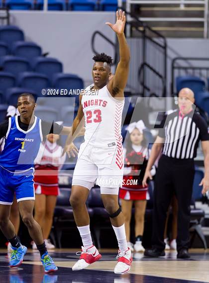 Thumbnail 1 in Democracy Prep Agassi Campus vs. Mater Academy East Las Vegas (NIAA 3A State Championship) photogallery.