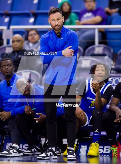 Thumbnail 1 in Democracy Prep Agassi Campus vs. Mater Academy East Las Vegas (NIAA 3A State Championship) photogallery.