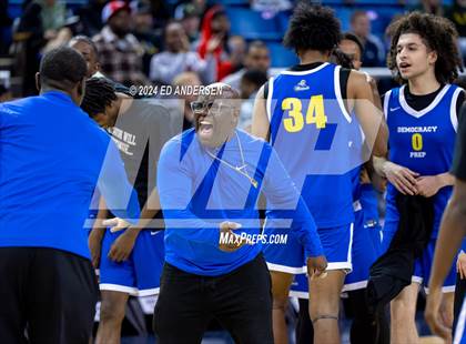 Thumbnail 1 in Democracy Prep Agassi Campus vs. Mater Academy East Las Vegas (NIAA 3A State Championship) photogallery.