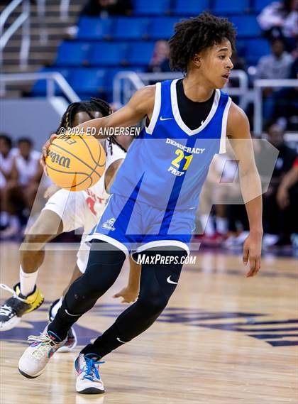 Thumbnail 1 in Democracy Prep Agassi Campus vs. Mater Academy East Las Vegas (NIAA 3A State Championship) photogallery.