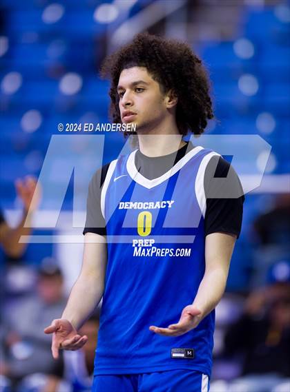 Thumbnail 3 in Democracy Prep Agassi Campus vs. Mater Academy East Las Vegas (NIAA 3A State Championship) photogallery.