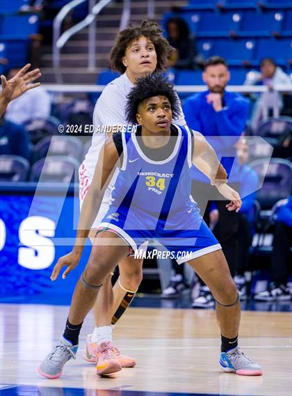 Thumbnail 1 in Democracy Prep Agassi Campus vs. Mater Academy East Las Vegas (NIAA 3A State Championship) photogallery.