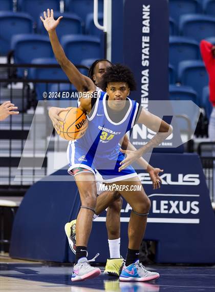 Thumbnail 1 in Democracy Prep Agassi Campus vs. Mater Academy East Las Vegas (NIAA 3A State Championship) photogallery.