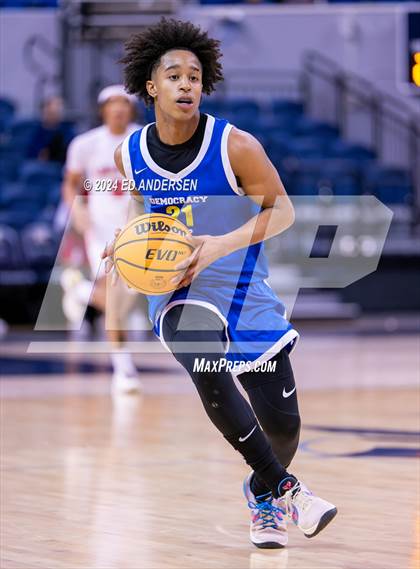 Thumbnail 1 in Democracy Prep Agassi Campus vs. Mater Academy East Las Vegas (NIAA 3A State Championship) photogallery.