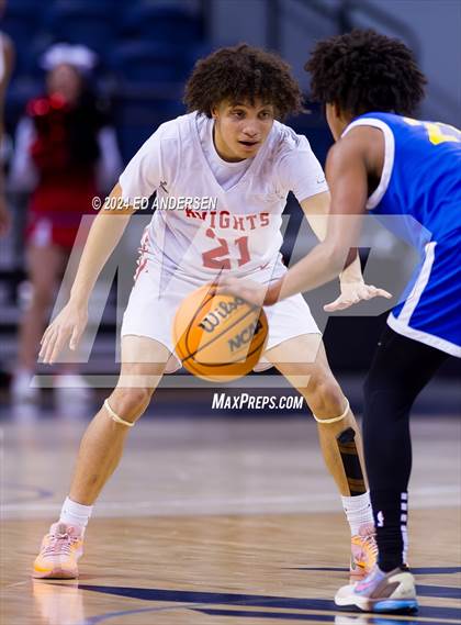 Thumbnail 1 in Democracy Prep Agassi Campus vs. Mater Academy East Las Vegas (NIAA 3A State Championship) photogallery.