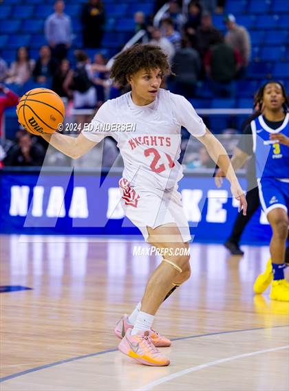 Thumbnail 2 in Democracy Prep Agassi Campus vs. Mater Academy East Las Vegas (NIAA 3A State Championship) photogallery.