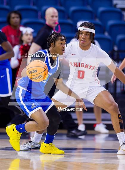 Thumbnail 2 in Democracy Prep Agassi Campus vs. Mater Academy East Las Vegas (NIAA 3A State Championship) photogallery.
