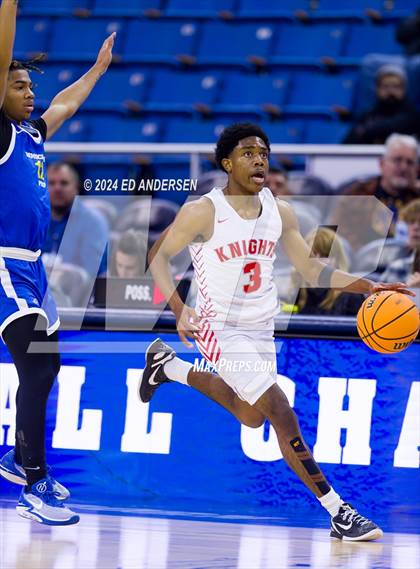 Thumbnail 1 in Democracy Prep Agassi Campus vs. Mater Academy East Las Vegas (NIAA 3A State Championship) photogallery.