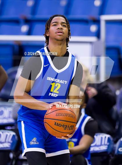 Thumbnail 1 in Democracy Prep Agassi Campus vs. Mater Academy East Las Vegas (NIAA 3A State Championship) photogallery.