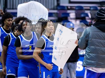 Thumbnail 1 in Democracy Prep Agassi Campus vs. Mater Academy East Las Vegas (NIAA 3A State Championship) photogallery.