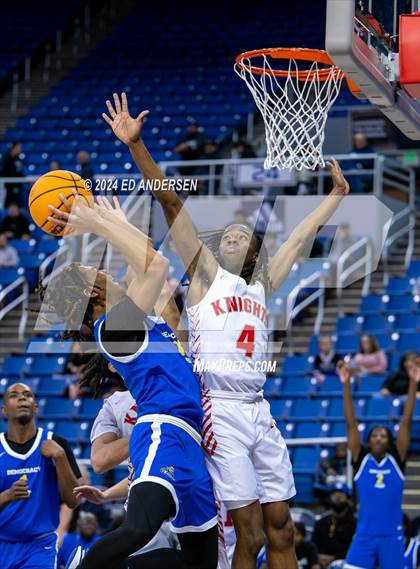 Thumbnail 3 in Democracy Prep Agassi Campus vs. Mater Academy East Las Vegas (NIAA 3A State Championship) photogallery.