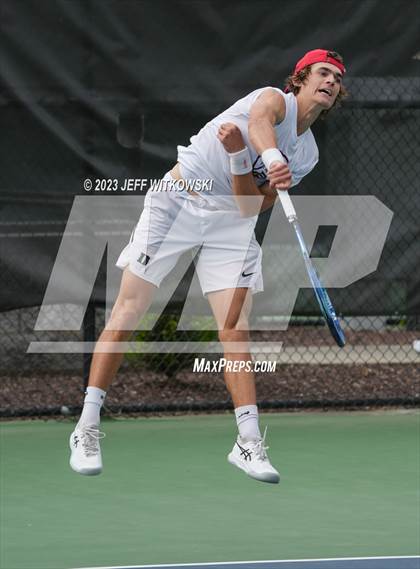 Thumbnail 3 in NCHSAA 3A Singles Tennis State Championship (Finals) photogallery.