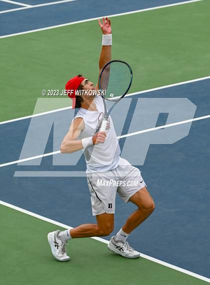 Thumbnail 3 in NCHSAA 3A Singles Tennis State Championship (Finals) photogallery.