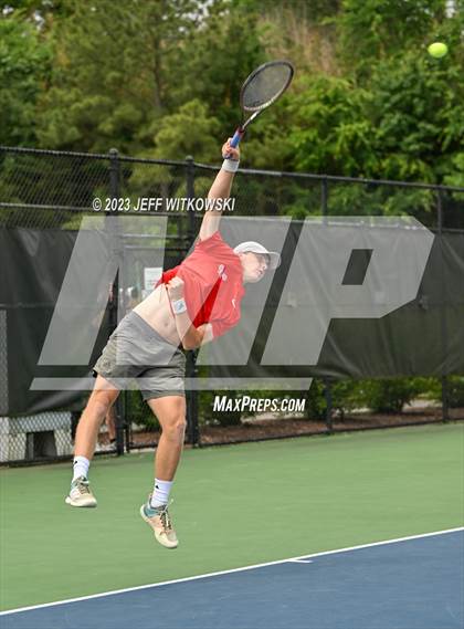 Thumbnail 2 in NCHSAA 3A Singles Tennis State Championship (Finals) photogallery.