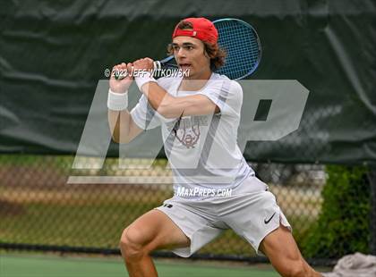 Thumbnail 3 in NCHSAA 3A Singles Tennis State Championship (Finals) photogallery.