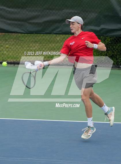 Thumbnail 3 in NCHSAA 3A Singles Tennis State Championship (Finals) photogallery.
