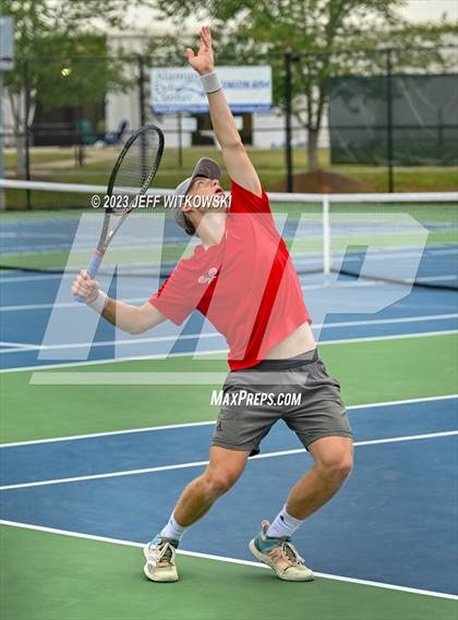 Thumbnail 3 in NCHSAA 3A Singles Tennis State Championship (Finals) photogallery.