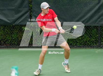 Thumbnail 3 in NCHSAA 3A Singles Tennis State Championship (Finals) photogallery.