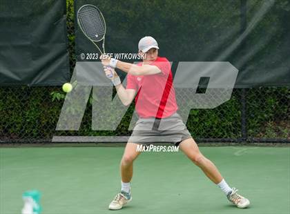 Thumbnail 1 in NCHSAA 3A Singles Tennis State Championship (Finals) photogallery.