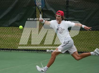 Thumbnail 3 in NCHSAA 3A Singles Tennis State Championship (Finals) photogallery.